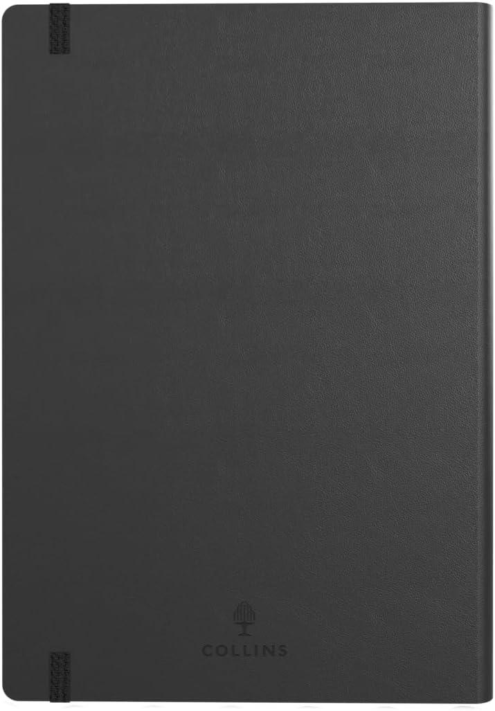 image:imageCollins Legacy 2025 Planner A4 Day To Page Diary with Appointments Black CL419925 Professional Daily Planner with Soft Touch CoverBlack