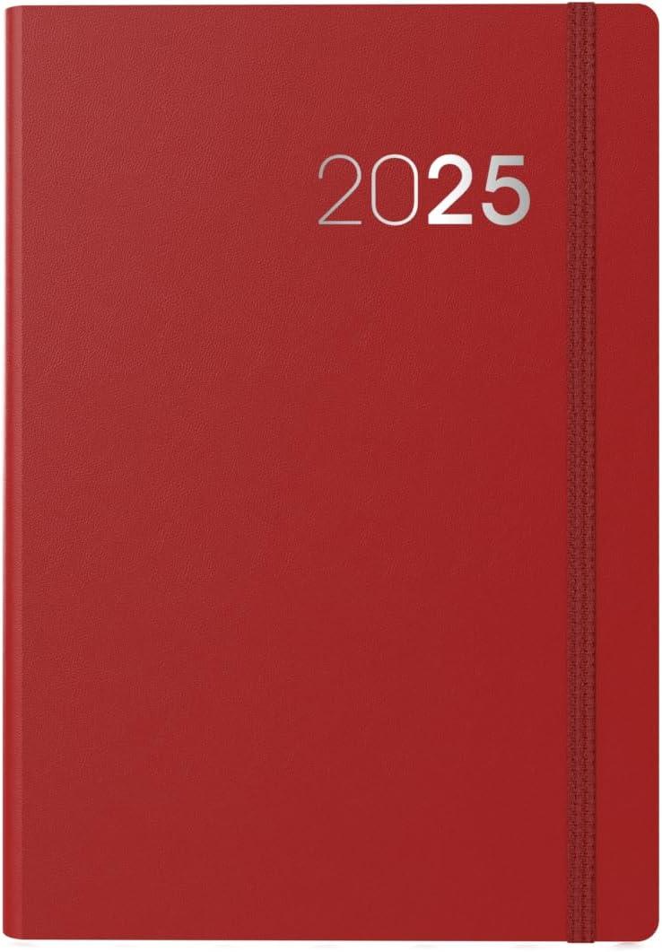 image:imageCollins Legacy 2025 Planner A4 Day To Page Diary with Appointments Black CL419925 Professional Daily Planner with Soft Touch CoverBlue