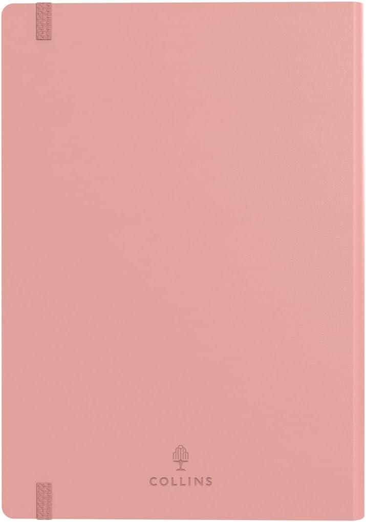 image:imageCollins Legacy 2025 Planner A4 Day To Page Diary with Appointments Black CL419925 Professional Daily Planner with Soft Touch CoverPink