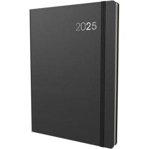 image:imageCollins Legacy 2025 Planner  A4 Day To Page Diary with Appointments  Black  CL419925  Professional Daily Planner with Soft Touch CoverBlack