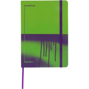 image:imageJumble amp Co Chaos amp Control A5 Ruled Notebook  Organisation amp Inspiration  100 Recycled Paper  PurplePinkGreen  Purple