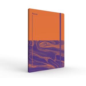 image:imageJumble amp Co Chaos amp Control A5 Ruled Notebook  Organisation amp Inspiration  100 Recycled Paper  PurplePinkOrange  Purple
