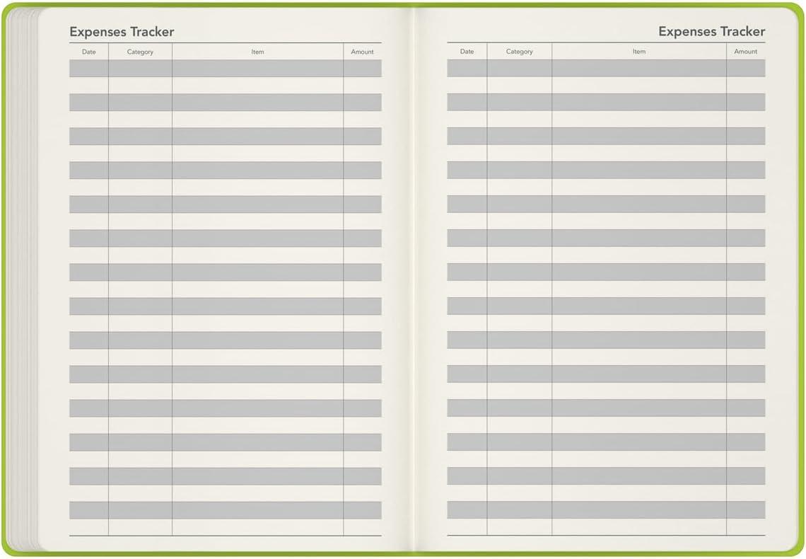 image:imageCollins Affirmation 14 Month Planner July 2025August 2026 WeektoView Diary A5 Hard Cover Green