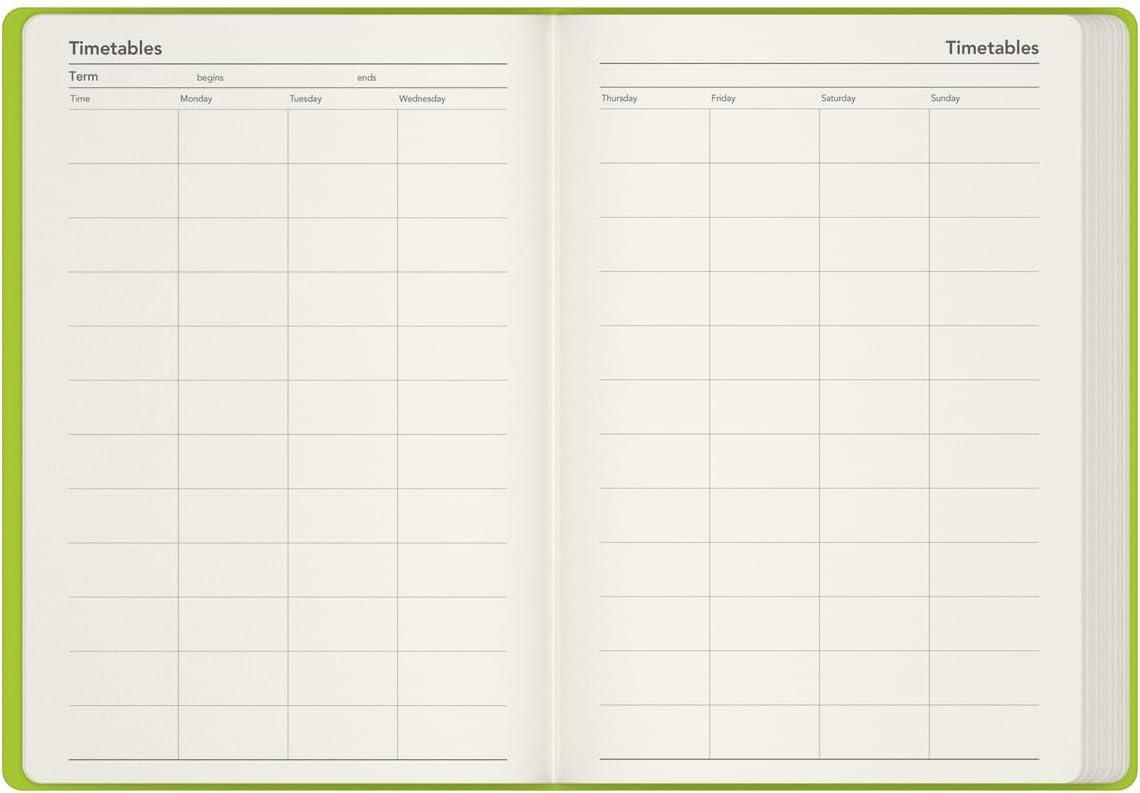image:imageCollins Affirmation 14 Month Planner July 2025August 2026 WeektoView Diary A5 Hard Cover Green