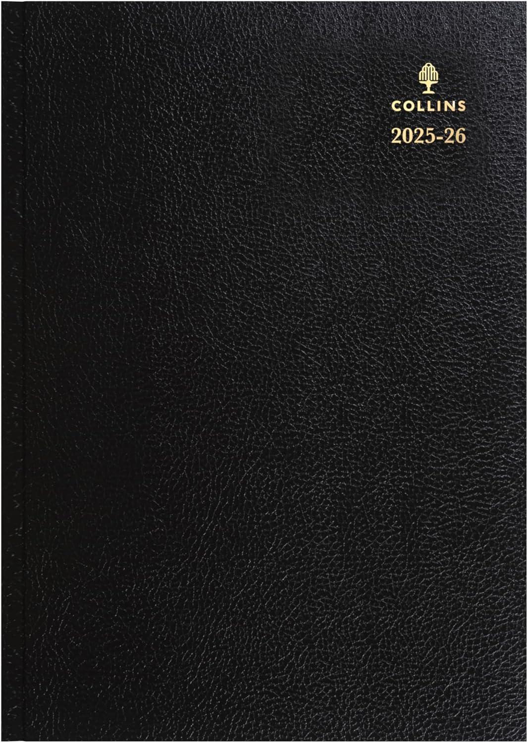 image:imageCollins Desk 13 Month MidAcademic Year Planner July 2025July 202644M602526 DaytoPage Appointments Diary A4 Hard Cover BlueBlack