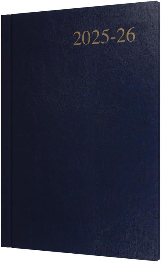 image:imageCollins Essentials 12 Month MidAcademic Year Planner July 2025July 2026 WeektoView Appointments Diary A5 Hard Cover RedDark Blue
