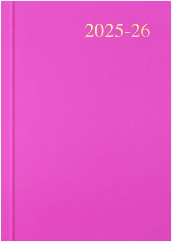 image:imageCollins Essentials 12 Month MidAcademic Year Planner July 2025July 2026 WeektoView Appointments Diary A5 Hard Cover RedPink