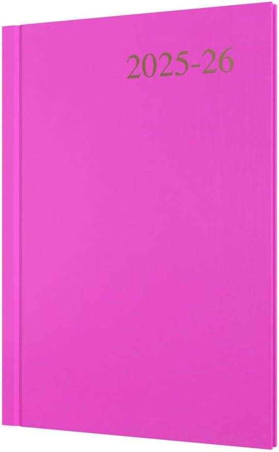 image:imageCollins Essentials 12 Month MidAcademic Year Planner July 2025July 2026 WeektoView Appointments Diary A5 Hard Cover RedPink