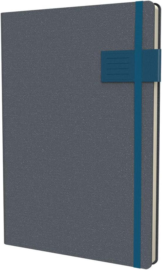 image:imageCollins Gaia Ruled Journal Fabric Cover Notebook for Office Home School Business Writing A5 Size Soft Cover Journal with Feint Ruled Pages for Note Taking Journaling