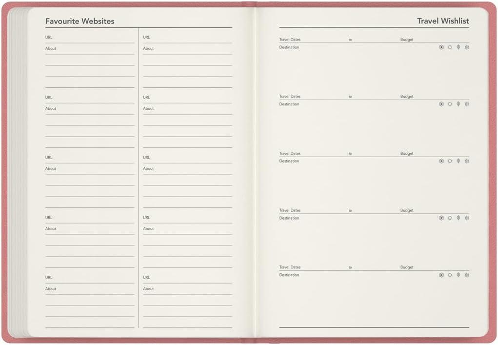 image:imageCollins Legacy 14 Month MidAcademic Year Planner July 2025August 2026 WeektoView Diary A6 Hard Cover BlueBlue