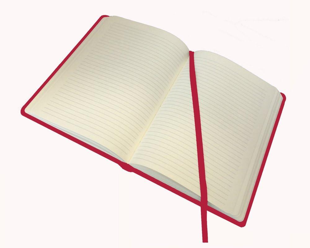 image:imageCollins Legacy A5 Hard Cover Notebook 240 80gsm Ruled Pages Pink Cover