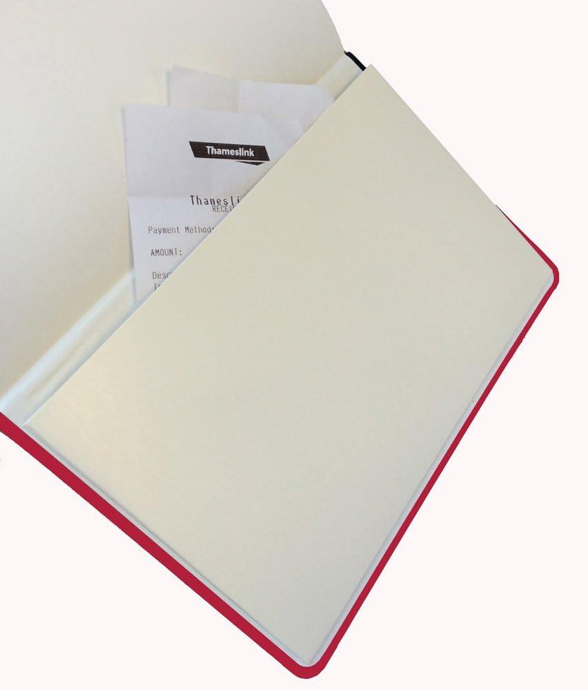 image:imageCollins Legacy A5 Hard Cover Notebook 240 80gsm Ruled Pages Pink Cover