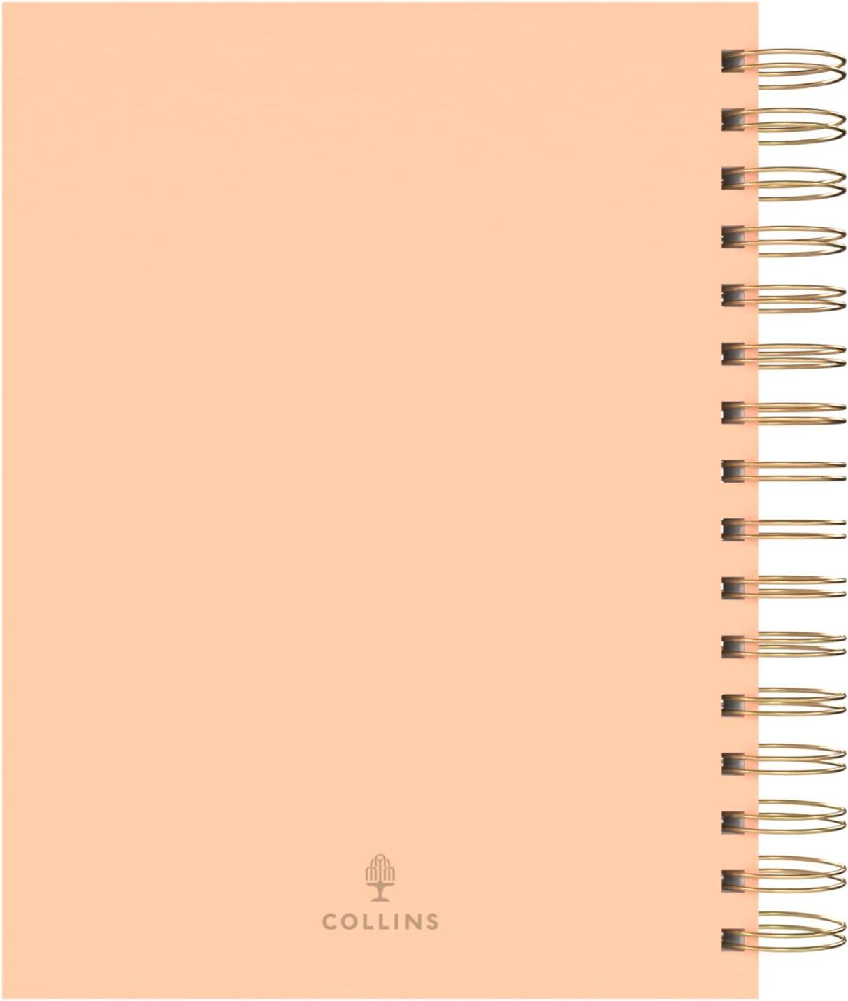 image:imageCollins Scandi 14 Month Planner July 2025August 2026 DaytoPage Diary A5 Hard Cover PeachPink
