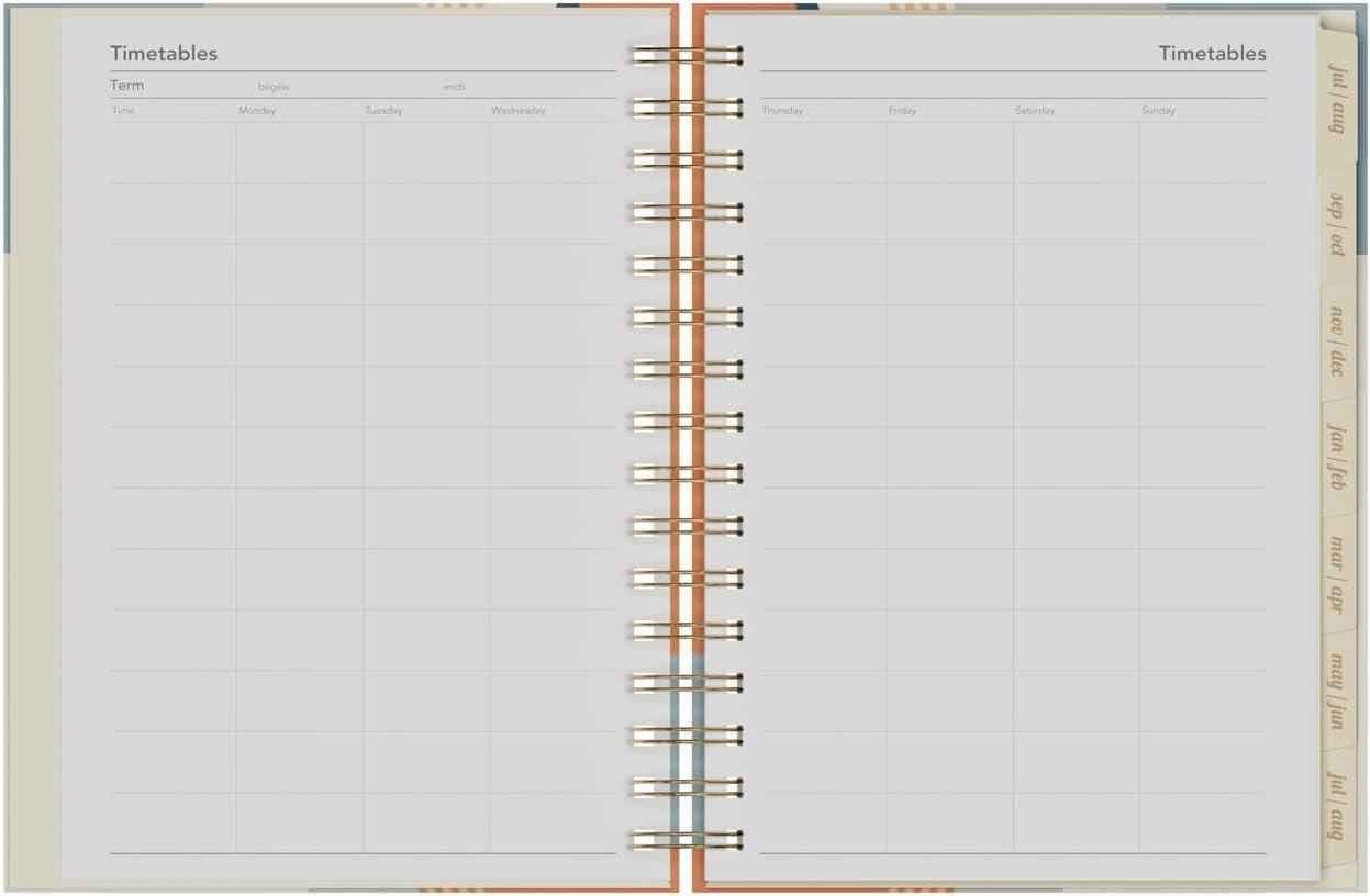 image:imageCollins Scandi 14 Month Planner July 2025August 2026 DaytoPage Diary A5 Hard Cover PeachPink