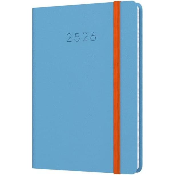 image:imageCollins Legacy 14 Month MidAcademic Year Planner July 2025August 2026 WeektoView Diary A6 Hard Cover BlueBlue