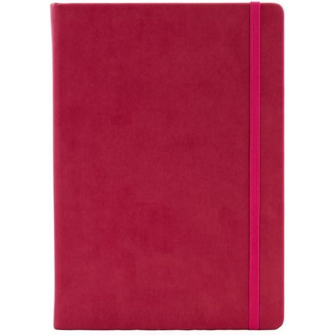 image:imageCollins Legacy A5 Hard Cover Notebook 240 80gsm Ruled Pages Pink Cover