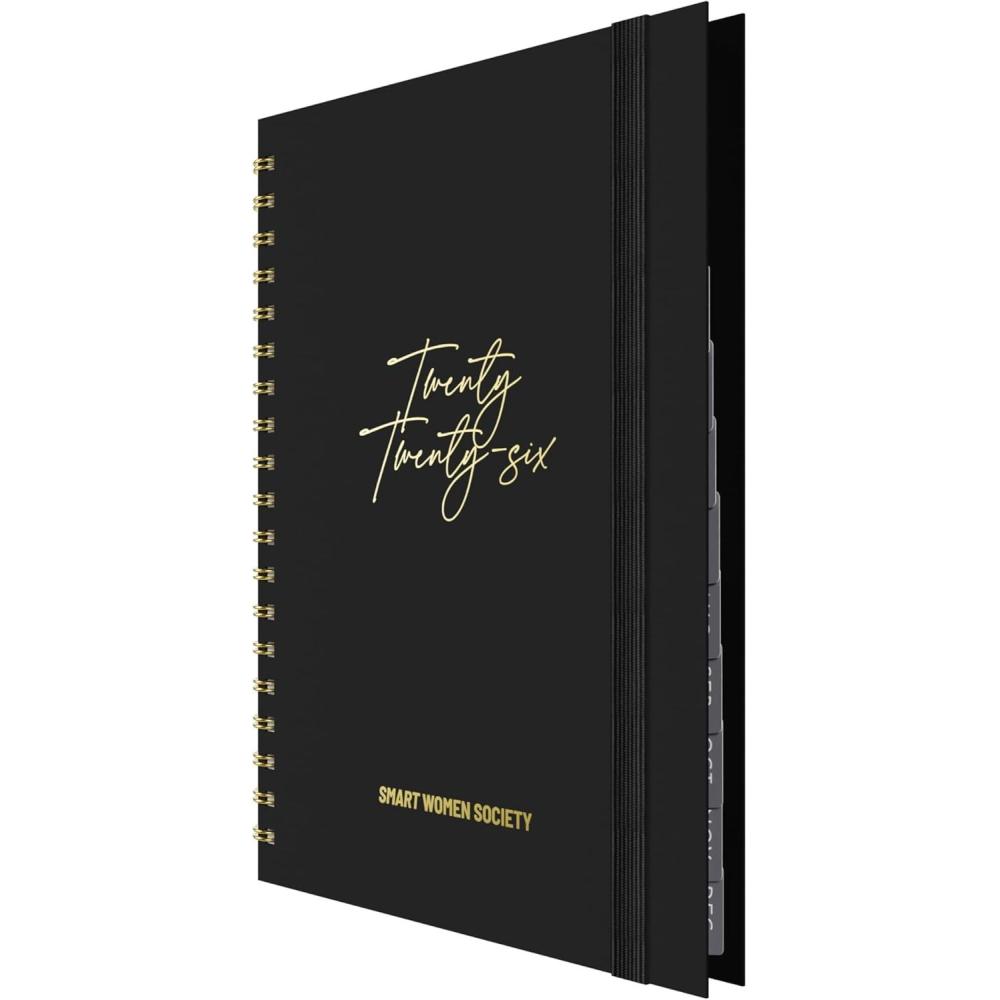 image:imageSmart Women Society B5 WeektoView 2026 Calendar Year DiaryPlanner Black