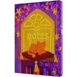 image:imageCollins  Bella Ramsay Cat Notebook Ruled Hardcover A5 Window
