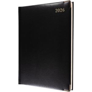 image:imageCollins  Classic  Manager 2026 12 Month Calendar Year Planner WeekToView with Appointments Diary  Black 1210V9926