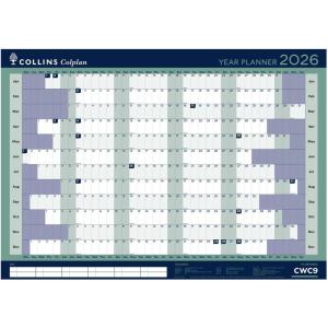 image:imageCollins  Colplan  A1 Yearly Wall Calendar 2026 CWC926