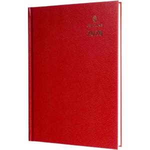 image:imageCollins  Desk  2026 12 Month Calendar Year Planner WeekToView Diary A4 Hard Cover  Red 401526