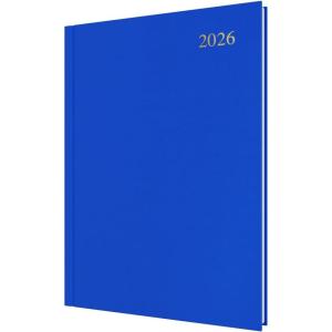 image:imageCollins  Essential  2026 12 Month Calendar Year Planner DayToPage Diary A4 Hard Cover  Blue ESSA416026