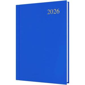 image:imageCollins  Essential  2026 12 Month Calendar Year Planner DayToPage Diary A5 Hard Cover  Blue ESSA516026
