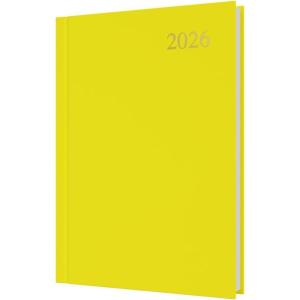 image:imageCollins  Essential  2026 12 Month Calendar Year Planner DayToPage Diary A5 Hard Cover  Yellow ESSA514526