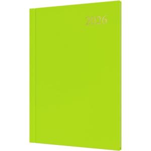 image:imageCollins  Essential  2026 12 Month Calendar Year Planner WeekToView Diary A5 Hard Cover  Lime ESSA536426