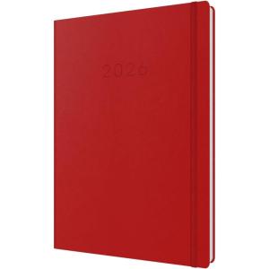 image:imageCollins  Legacy  2026 12 Month Calendar Year Planner DayToPage with 12 Hourly Appointments Diary A4 Hard Cover  Red CL411526