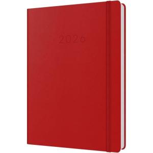 image:imageCollins  Legacy  2026 12 Month Calendar Year Planner DayToPage with 12 Hourly Appointments Diary A5 Hard Cover  Red CL511526