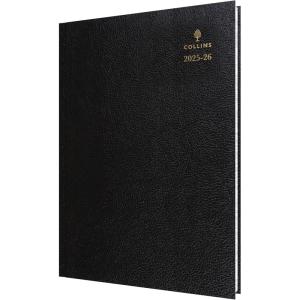 image:imageCollins Desk 13 Month MidAcademic Year Planner July 2025July 202644M602526 DaytoPage Appointments Diary A4 Hard Cover BlueBlack