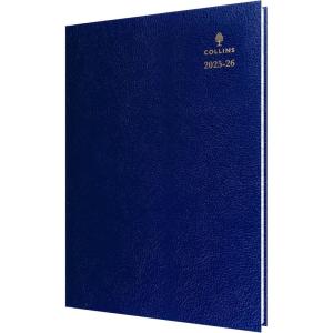 image:imageCollins Desk 13 Month MidAcademic Year Planner July 2025July 202644M602526 DaytoPage Appointments Diary A4 Hard Cover BlueBlue
