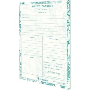 image:imageCollins Tara A5 Daily Desk Pad WhiteGreen TA15U111