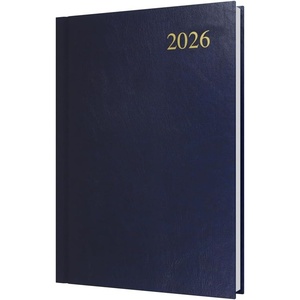 image:imageCollins  Essential  2026 12 Month Calendar Year Planner DayToPage Diary A5 Hard Cover  Dark Blue ESSA516526